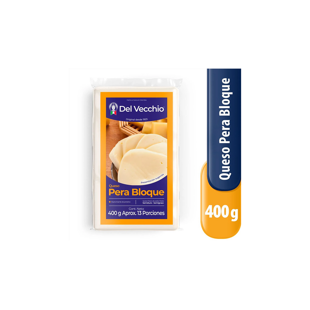 6876 QDV Bloque Pera x 400 gr